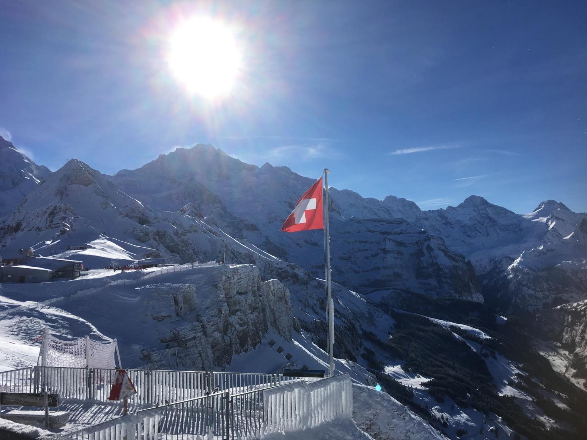 Chalet Alpina Gyger Wengen Extérieur photo