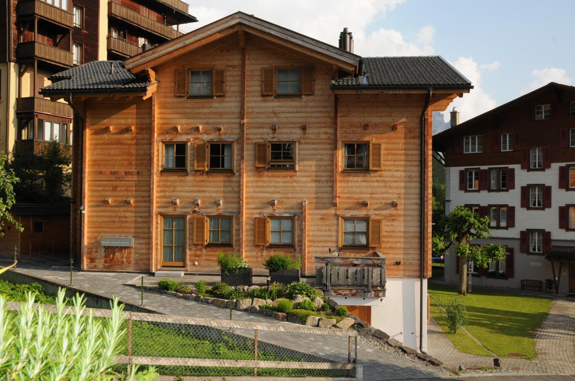 Chalet Alpina Gyger Wengen Extérieur photo