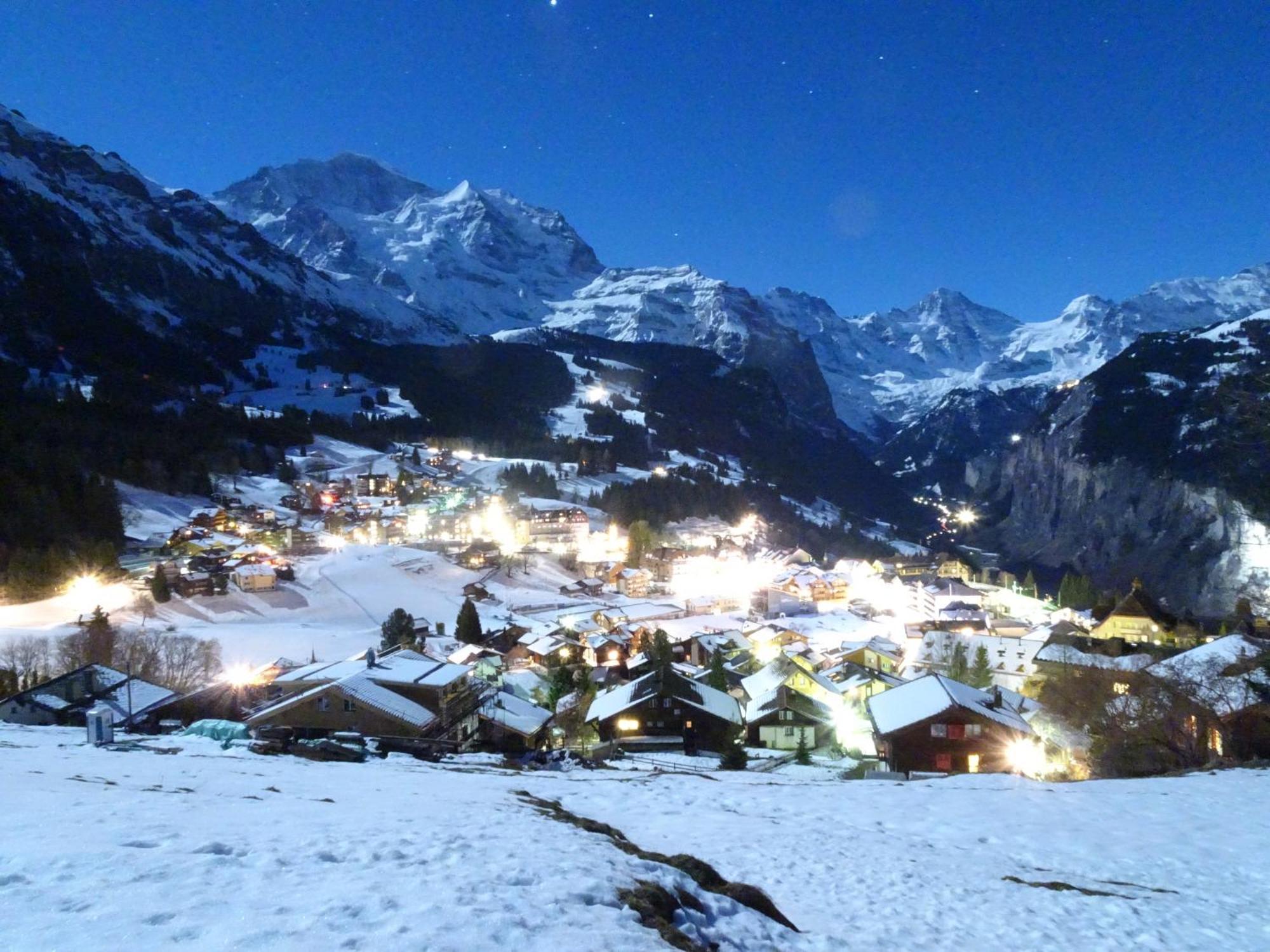 Chalet Alpina Gyger Wengen Extérieur photo